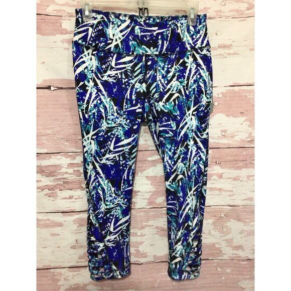 NWT EXERTEK Athletics Pant Cut Out Leg Accents Size Petite Medium NEW - Picture 12 of 14